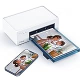 Liene Fotodrucker Smartphone, Fotodrucker 10X15 mit 20 Fotopapiers/Patrone, WiFi...