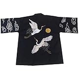 G-LIKE Japanischer Kimono Sommer Kleidung - Traditionelles Haori Federgewebe...