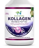 Nutrality Grasgefütterte Kollagenpeptide, 500 mL, reine flüssige Rinderproteine mit...