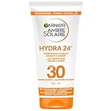 Garnier Sonnencreme, feuchtigkeitsspendende Sonnenschutz Milch, LSF 30, Ambre Solaire, 1 x...