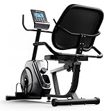 Capital Sports Liegeergometer, Crosstrainer für Zuhause, Magnetischer Ergometer...