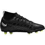 Nike Jungen Jr Superfly 9 Club Fg/Mg Sneaker, Black Dk Smoke Grey Summit White Volt, 36 EU