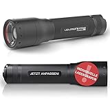 Ledlenser P7R Taschenlampe Wiederaufladbar Geschenkbox (inkl. Lasergravur mit Text nach...