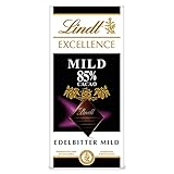 Lindt EXCELLENCE 85 % Kakao - Milde Edelbitter-Schokolade | 100 g Tafel | Extra milde...