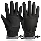 Cevapro Winterhandschuhe wasserdichte Skihandschuhe Snowboard Handschuhe mit...