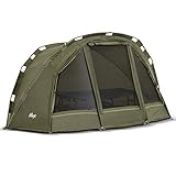 Lucx® Puma Angelzelt 1 Man Bivvy 1 Mann Karpfenzelt Carp Dome Fishing Tent 1 Person...