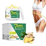 Tumnea 7 Tage Schlankheitscreme, Ingwer Slimming Creme, Anti Cellulite Creme,...