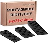 Abstandshalter Kunststoff für Fußböden, Fenstern und Türen - Keile Kunststoff für...