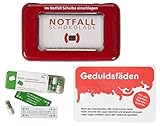 Notfallschokolade, Fruchtgummi Geduldsfäden und Glück in kleinen Dosen, 3er...