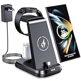 VCVS 36W USB C Ladestation kompatibel mit Samsung Watch und Handy, 3 in 1 Superschnell...