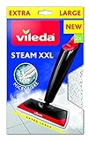 Vileda Steam XXL Mikrofaser Ersatzpads, Dampfreiniger Ersatzbezüge, Reinigung...