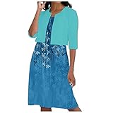 DRILEND Boho Kleid Lang, Mittelalter Kostüm Damen Festliche Kleider Für Sommerkleid Lang...