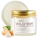 Wilde Yamswurzel Creme, organische ausgleichende Creme zur Linderung von Menstruation und...