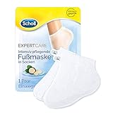 Scholl Expert Care Intensiv pflegende Fußmaske in Socken - 1 Paar Einwegsocken...