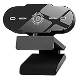 Hermosiey Webcam Mini-PC-USB-Kamera Professionelle HD-Webcam mit Mikrofon für...