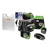 Sammies by Samsonite Premium Green Mamba Schulranzen Set 5tlg.