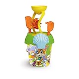 URBN-TOYS Kinder 44 Gatti Kunststoff-Set für Strand und Wasser, Sandschloss, Eimer und...