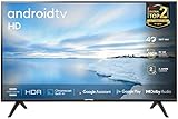 TCL 32ES561 LED Fernseher 80 cm (32 Zoll) Smart TV (HD, Triple Tuner, Android...