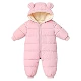 BRONG Schneeanzug Baby Mädchen Jungen Overall Winter Jumpsuit Mantel...