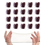 Prasacco Bun Netze,20 Pcs Individuelles Paket Unsichtbare Haar Netze 20 Zoll...