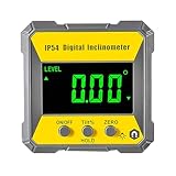 Wasserdichter digitaler Winkelmesser LCD-Display Elektronischer digitaler Winkelfinder...