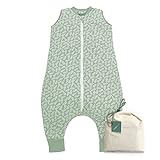 molis&co. Baby-Schlafsack mit Füßen. 2.5 TOG. Größe: 80 cm. Ideal für die...