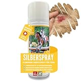 Silberspray für Tiere I Wundspray Wundschutz Pferd Hund Katze I Silber Spray...