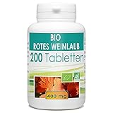 Bio Rotes Weinlaub 400mg - 200 Tabletten