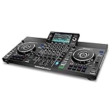 Denon DJ SC LIVE 4 - Standalone DJ-Controller, 4-Kanal Mixer, Amazon Music Streaming,...