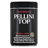 Pellini Kaffee Top 100% Arabica, Gemahlener Kaffee für die Kaffeemaschine mit...