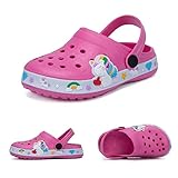 Kleine Kinder Clogs niedliche Cartoon Jungen Mädchen Garten Clogs Kleinkinder rutschfeste...