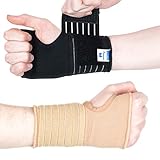 Actesso Elastische Handgelenkbandage Handbandage - Entlastung und Unterstützung...