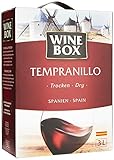 Wine Box Tempranillo Vino de la Tierra de Castilla trocken Bag-in-Box (1 x 3 l)...