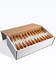 teeverliebt - Kandiszucker-Sticks braun I 100 Kandis-Stäbchen im Karton I...