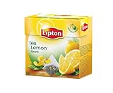 Lipton Schwarztee Lemon Tea 20 Pyramiden Teebeutel