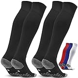 Fussballsocken Herren Stutzen Fussballstutzen - Fussballstrümpfe Stutzenstrumpf 2 Paar EU...