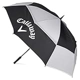 Callaway Golf Tour Authentic Regenschirm , 170 cm, Black/Grey/White