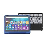 Amazon Fire HD 10 Kids Pro-Tablet + Kabellose Bluetooth-Tastatur „Made for Amazon“...