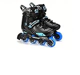 Micro Mobility Discovery Black Inline Skates aus Polypropylen in der Farbe Schwarz...