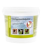 NatuVerde Grünlippmuschel-Pulver für Hunde, Katzen und Pferde, 1-kg-Dose mit...