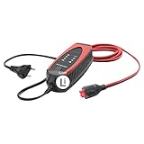 ProCharger 1.000 Lithium Batterieladegerät, Intelligentes Motorrad- & Autobatterie...