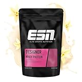 ESN Designer Whey Protein Pulver, Vanilla, 1 kg, bis zu 23 g Protein pro Portion, ideal...