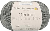 Schachenmayr Merino Extrafine 120, 50G medium Grey Heather Handstrickgarne