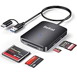 Beikell SD Kartenleser, 4 in 1 Dual Stecker USB 3.0 & USB C Kartenlesegerät Highspeed...