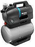 Gardena Hauswasserwerk 3800 Silent: Pumpe mit 21 l Wasserspeicher und integriertem Filter,...