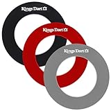 Kings Dart Surround | Auffangring, Backboard für Dartscheiben mit Ø von 45 cm | Schutz...