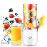 Tragbarer Mixer für Shakes und Smoothies, persönlicher Mini-Mixer, 425 ml, Reise-Mixer,...