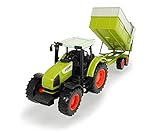 Dickie Toys 203739000 Toys CLAAS Ares Set, großer Traktor mit Anhänger und...