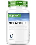 Melatonin - 365 Tabletten - 0,5 mg pro Tagesdosis (1/2 Tablette) - Laborgeprüft - Ohne...