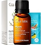 Gya Labs Ätherisches Myrrheöl Bio für die Haut – 100% reine ätherische...